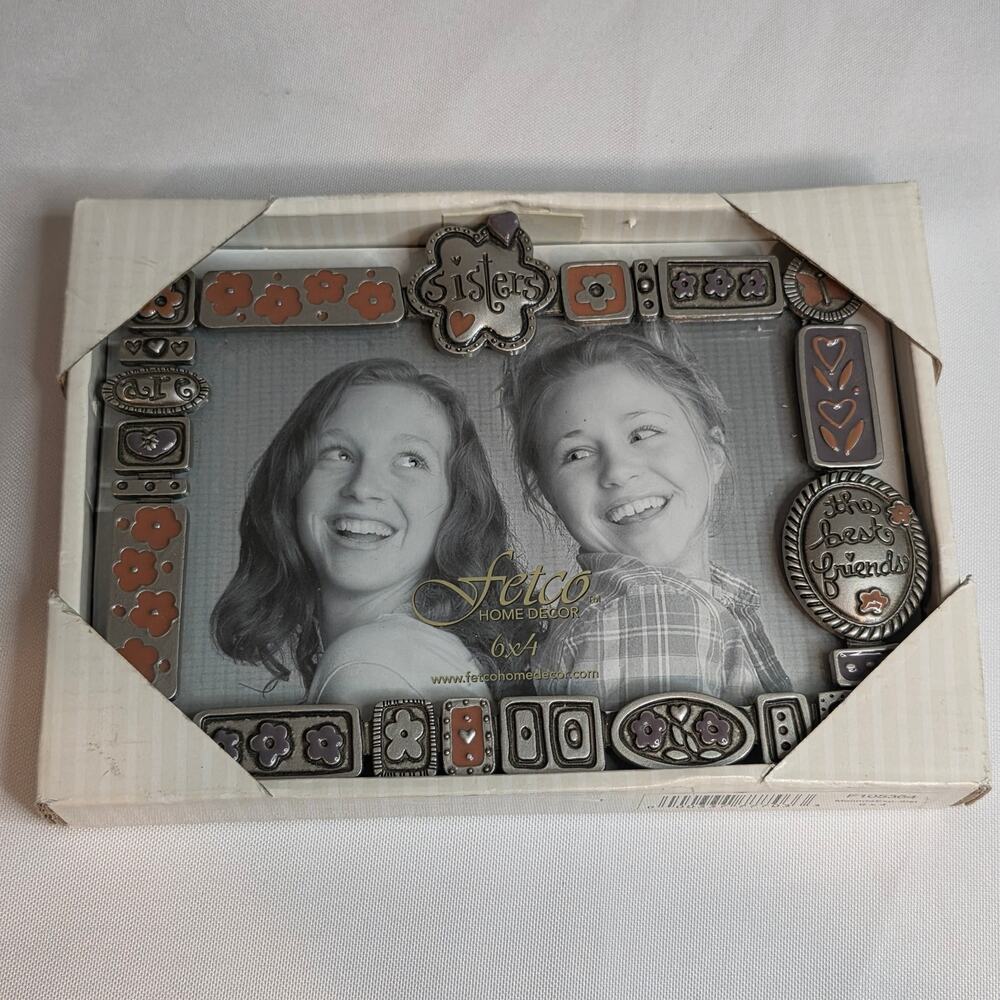 6X4 Fetco Sisters New in Box 2007 Deadstock Photo Frame
